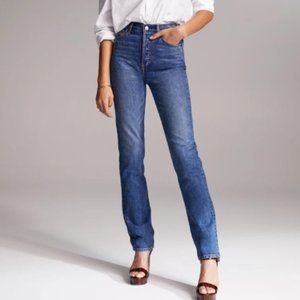 DENIM Forum Nina Stovepipe Jeans Blue 26 Straight